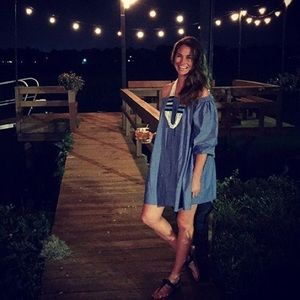 Cynthia Rowley off the shoulder dress Sz: XSM